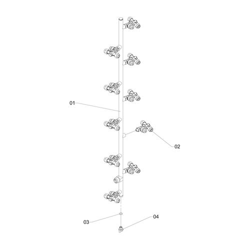 RAMAL SUPERIOR C/ 10 PB DUPLO AG - ESQ - 1194888 - VERSÃO - SAP-2012/2-  -0