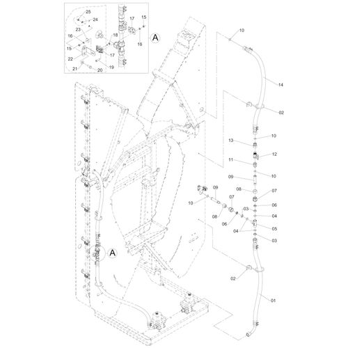 CONJUNTO APLICAÇÃO JP-150/190 - VE 1195843 (CONJUNTO COMPLETO) CONJUNTO APLICAÇÃO JP-150/190 - VE 1195843 (CONJUNTO COMPLETO)