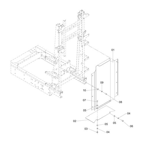 CONJUNTO PROTEÇÕES TRASEIRAS - 4000 VA - 1196195 - VERSÃO - SAP-2018/6-01-0