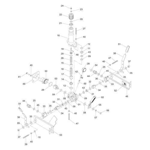 VALVULA DIRECIONAL CONTROLE CABO SEM COT 1196311 (CONJUNTO COMPLETO) VALVULA DIRECIONAL CONTROLE CABO SEM COT 1196311 (CONJUNTO COMPLETO)