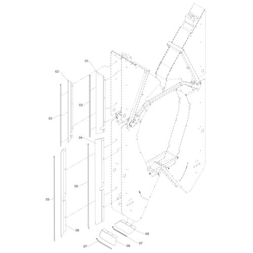 MONTAGEM - PLACAS DEFLETORAS 1197788 (CONJUNTO COMPLETO) MONTAGEM - PLACAS DEFLETORAS 1197788 (CONJUNTO COMPLETO)