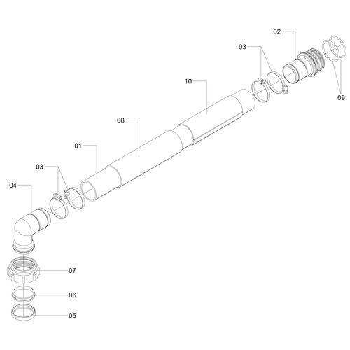 CONJUNTO MANG. JP SUCÇÃO X FVS 200 1200134 (CONJUNTO COMPLETO) CONJUNTO MANG. JP SUCÇÃO X FVS 200 1200134 (CONJUNTO COMPLETO)