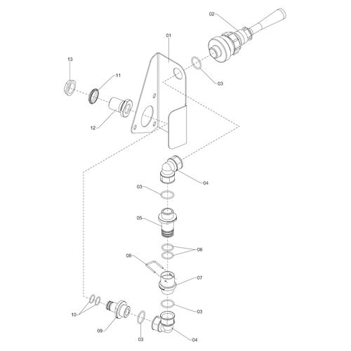 CONJUNTO DO AGITADOR HIDRAULICO 1200839 (CONJUNTO COMPLETO) CONJUNTO DO AGITADOR HIDRAULICO 1200839 (CONJUNTO COMPLETO)