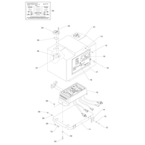 GABINETE PARA SENSOR FLOW - 1203441 - VERSÃO - 2014/11-  -0