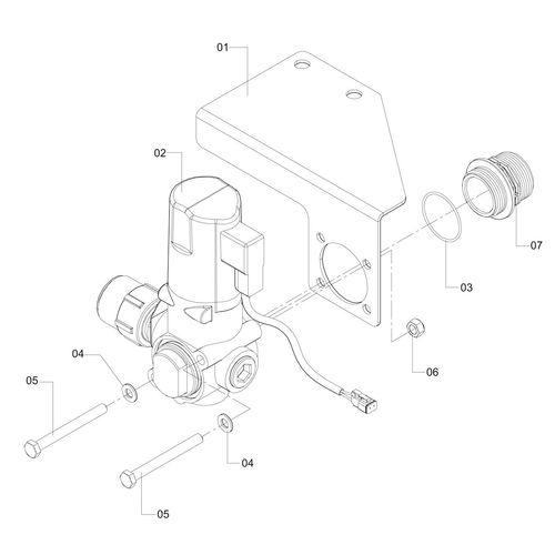 VÁLVULA COMPLETA ESQUERDA 1206342 (CONJUNTO COMPLETO) VÁLVULA COMPLETA ESQUERDA 1206342 (CONJUNTO COMPLETO)