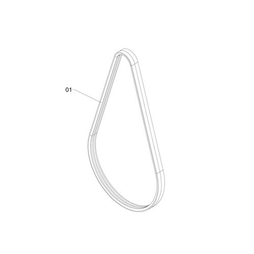 CORREIA TRAPEZ 3/3VX 600 - 60 CORREIA TRAPEZ 3/3VX 600 - 60