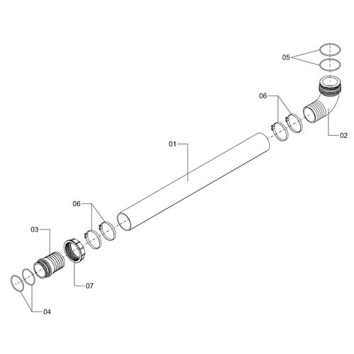 Conj mang painel abastecimento x T 3