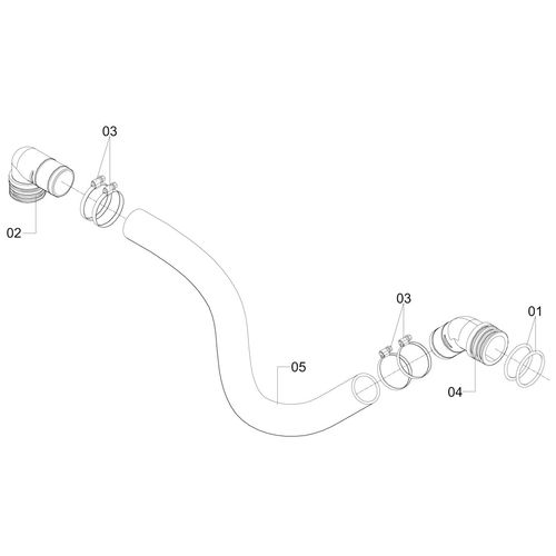CONJUNTO MANG. V3V X DRENO 1216127 (CONJUNTO COMPLETO) CONJUNTO MANG. V3V X DRENO 1216127 (CONJUNTO COMPLETO)