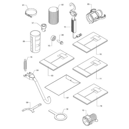 Uniport 4530 - Caixa de acessórios 1223954 (CONJUNTO COMPLETO) Uniport 4530 - Caixa de acessórios 1223954 (CONJUNTO COMPLETO)