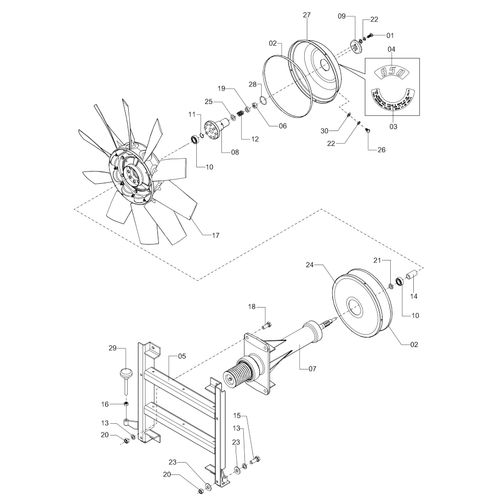 TRANSM MOVIDA E COMPL-VENT850-P105 1225238 (CONJUNTO COMPLETO) TRANSM MOVIDA E COMPL-VENT850-P105 1225238 (CONJUNTO COMPLETO)