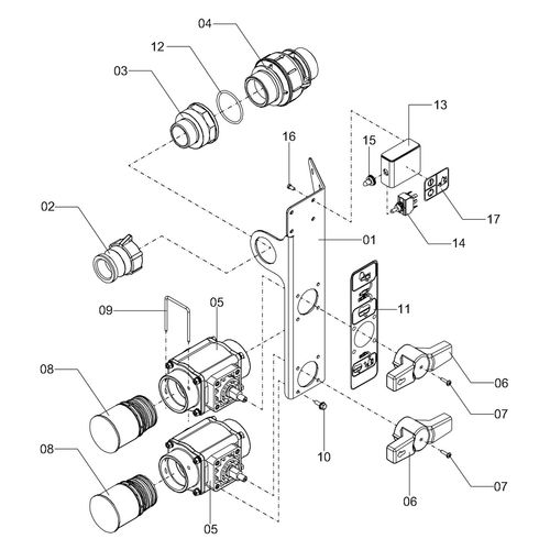Módulo abastecimento bomba centrifuga 1226463 (CONJUNTO COMPLETO) Módulo abastecimento bomba centrifuga 1226463 (CONJUNTO COMPLETO)