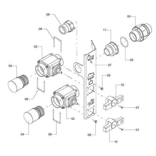 Módulo abastecimento - 300L e centrífuga 1257218 (CONJUNTO COMPLETO) Módulo abastecimento - 300L e centrífuga 1257218 (CONJUNTO COMPLETO)