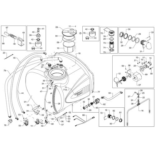 Módulo reservatório 3000L 1271999 (CONJUNTO COMPLETO) Módulo reservatório 3000L 1271999 (CONJUNTO COMPLETO)