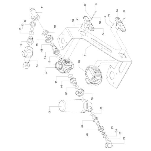 Painel de válvula completo - 1216119 - VERSÃO - SAP-2014/6-  -0