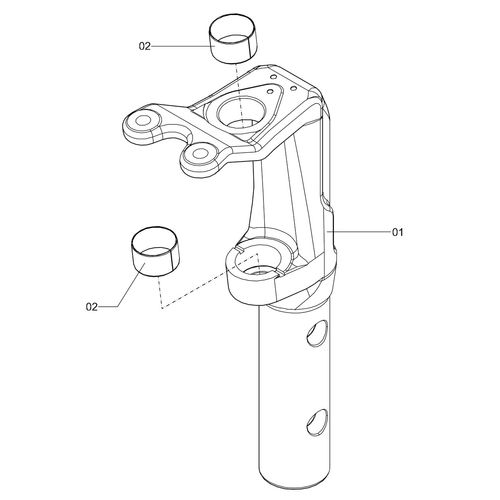 SUPORTE SUPERIOR DA SUSPENSÃO - PRENSADO 1227849 (CONJUNTO COMPLETO) SUPORTE SUPERIOR DA SUSPENSÃO - PRENSADO 1227849 (CONJUNTO COMPLETO)