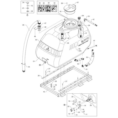 RESERVATÓRIO DEF. UP-2500 STAR/24 490433 (CONJUNTO COMPLETO) RESERVATÓRIO DEF. UP-2500 STAR/24 490433 (CONJUNTO COMPLETO)