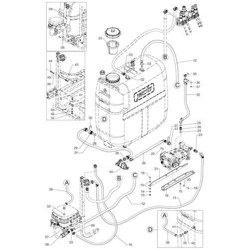 Circ.def.JP75 c/incorp.CN800-M/AM 497974 (CONJUNTO COMPLETO)