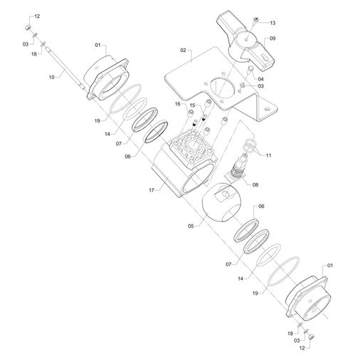 Válvula 2 vias montada plus 598698 (CONJUNTO COMPLETO) Válvula 2 vias montada plus 598698 (CONJUNTO COMPLETO)