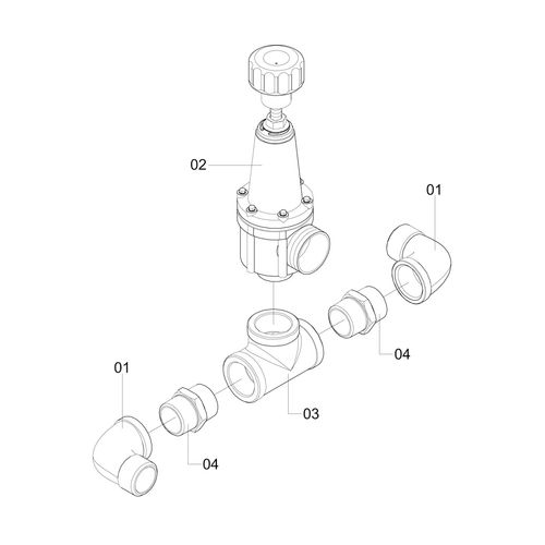 VÁLVULA LIMITADORA DE PRESSÃO COMPLETA 986736 (CONJUNTO COMPLETO) VÁLVULA LIMITADORA DE PRESSÃO COMPLETA 986736 (CONJUNTO COMPLETO)