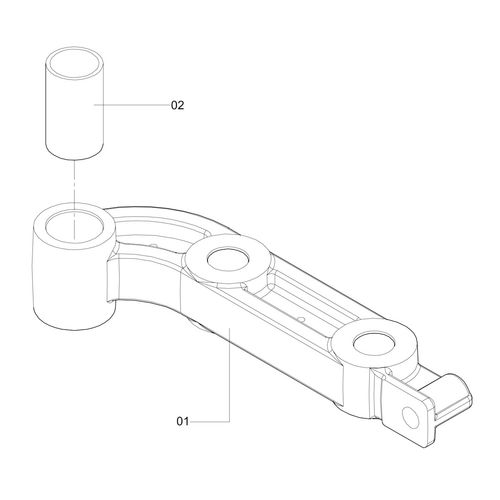 BRAÇO ARTICULAÇÃO INFERIOR PRENSADO 1189076 (CONJUNTO COMPLETO) BRAÇO ARTICULAÇÃO INFERIOR PRENSADO 1189076 (CONJUNTO COMPLETO)