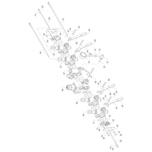 COMANDO MF C/ALAVANCA 4VIAS CN-80 - 998633 - VERSÃO - SAP-2012/8-0 -2