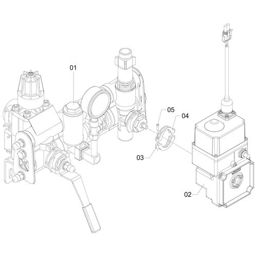 COMANDO MF 2000 1VIA - EL BP 1164554 (CONJUNTO COMPLETO) COMANDO MF 2000 1VIA - EL BP 1164554 (CONJUNTO COMPLETO)