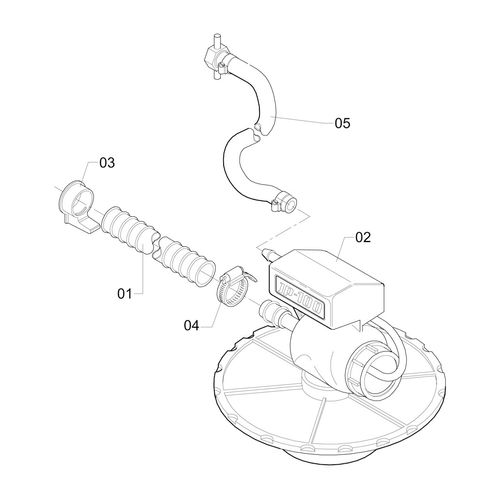 EJETOR JACTO PARA 75 L/MIN (C/MANG. 5M) - 1149540 - VERSÃO - SAP-2009/5-  -4