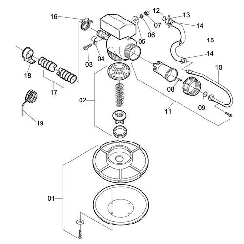 EJETOR JACTO PARA 75 L/MIN (C/MANG. 5M) - 1149540 - VERSÃO - 0-0/0-  -4