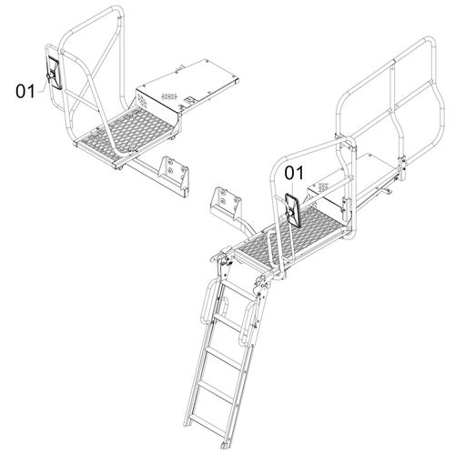 ESPELHO RETROVISOR UNIV.-