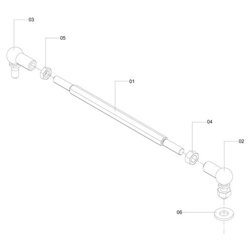 CONJUNTO DE ARTICULAÇÃO DA PORTA 1175764 (CONJUNTO COMPLETO)