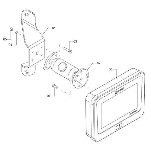 DISPLAY OMNI 700 - MONT MEC 1236046 (CONJUNTO COMPLETO) DISPLAY OMNI 700 - MONT MEC 1236046 (CONJUNTO COMPLETO)