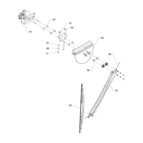 LIMPADOR DE PARA-BRISA COMPLETO 271790 (CONJUNTO COMPLETO) LIMPADOR DE PARA-BRISA COMPLETO 271790 (CONJUNTO COMPLETO)