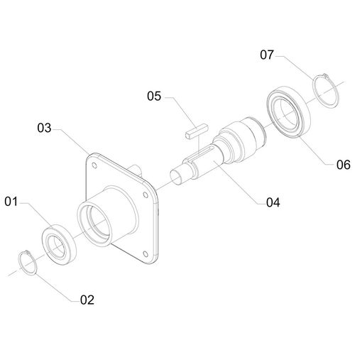 Mancal de rolamento nr. 19 - 842427 - VERSÃO - SAP-2007/12-  -0