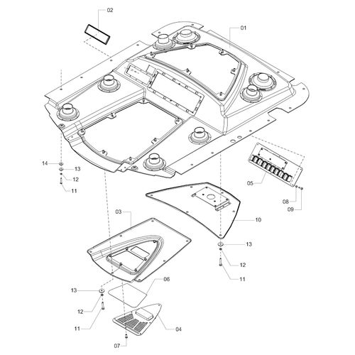 Módulo cabine piloto hidráulico 4530 - 1190691 - VERSÃO - SAP-2017/2-B -2