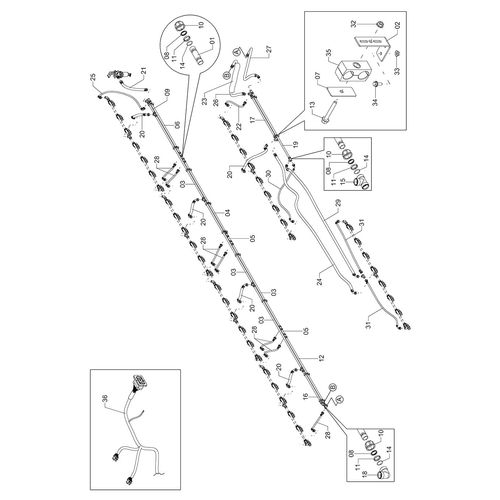 Módulo barra dir 32m/350mm-EletroVortex 1254953 (CONJUNTO COMPLETO) Módulo barra dir 32m/350mm-EletroVortex 1254953 (CONJUNTO COMPLETO)