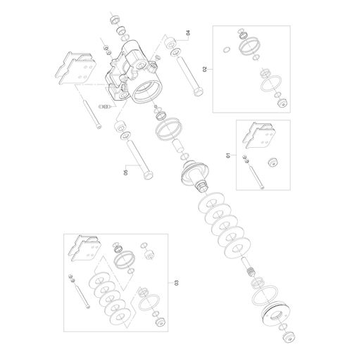 PINÇA DE FREIO À DISCO DE ESTAC./EMERG. 56928 (CONJUNTO COMPLETO) PINÇA DE FREIO À DISCO DE ESTAC./EMERG. 56928 (CONJUNTO COMPLETO)