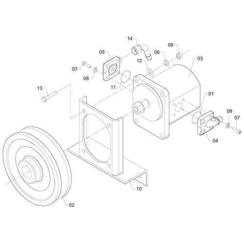 Bomba hidráulica completa ADV - 63636 - VERSÃO - 0-0/0-  -0