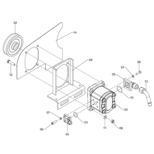Bomba hidráulica completa ADV - 63636 - VERSÃO - SAP-2015/4-01-0