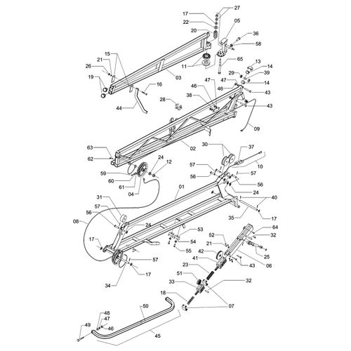 Barra de pulverização - 18 m. 133157 (CONJUNTO COMPLETO) Barra de pulverização - 18 m. 133157 (CONJUNTO COMPLETO)