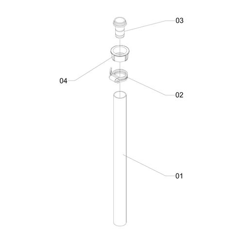MANGUEIRA DE RETORNO DO DEPOSITO 136523 (CONJUNTO COMPLETO)