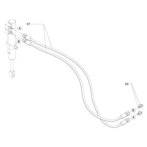 CIRC ACIONAMENTO DUTO - HID. PARCIAL 148460 (CONJUNTO COMPLETO)