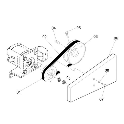 CONJUNTO ( POLIA 0 180 E 0 100 ) 153163 (CONJUNTO COMPLETO) CONJUNTO ( POLIA 0 180 E 0 100 ) 153163 (CONJUNTO COMPLETO)