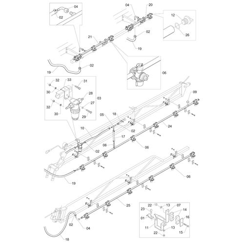 CONJUNTO ( RAMAL ESP. 50 / AGD - 2V ) - 153783 - VERSÃO - 0-0/0-  -4