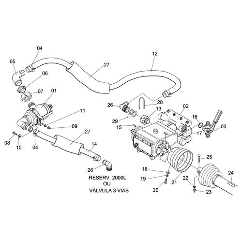 CONJ BOMBA JP 150 CL/CR - 157248 - VERSÃO - 0-0/0-  -1