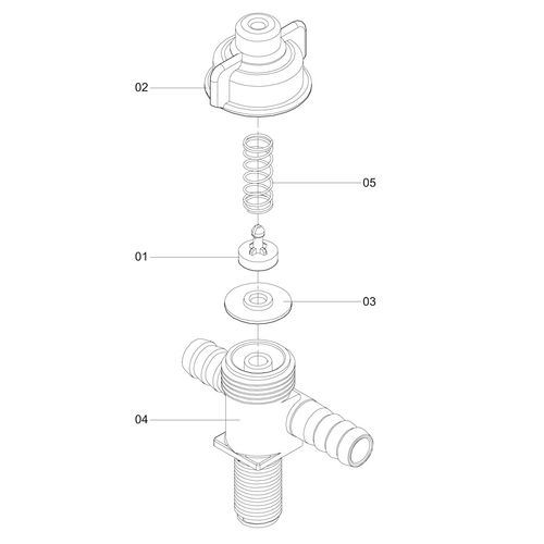 PORTA BICO SIMPLES C/ANTI-GOTEJO 163048 (CONJUNTO COMPLETO) PORTA BICO SIMPLES C/ANTI-GOTEJO 163048 (CONJUNTO COMPLETO)
