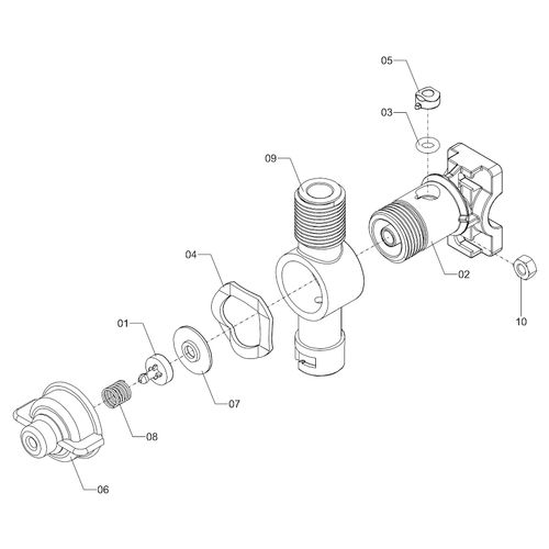 Porta-bicos bijet c/ antigotejo 163063 (CONJUNTO COMPLETO) Porta-bicos bijet c/ antigotejo 163063 (CONJUNTO COMPLETO)