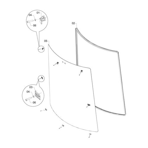 PARABRISA COMPLETO 164128 (CONJUNTO COMPLETO) PARABRISA COMPLETO 164128 (CONJUNTO COMPLETO)