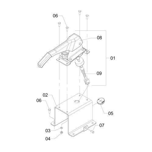 FREIO DE ESTACIONAMENTO COMPLETO - 164219 - VERSÃO - 0-0/0-  -0