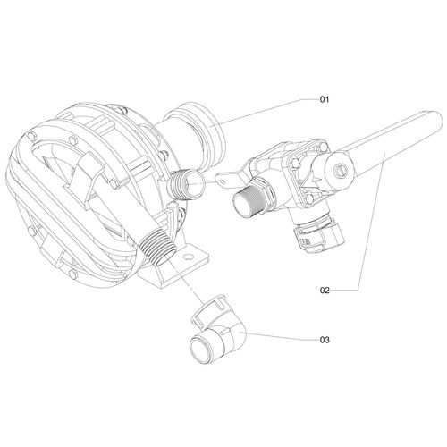 BOMBA CENTRIFUGA C/ VALVULA 3 VIAS - JS- 164871 (CONJUNTO COMPLETO) BOMBA CENTRIFUGA C/ VALVULA 3 VIAS - JS- 164871 (CONJUNTO COMPLETO)