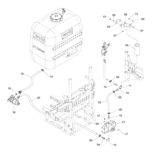 Conj. bomba JP402B CDT-600 - 176156 - VERSÃO - SAP-2014/8-  -0